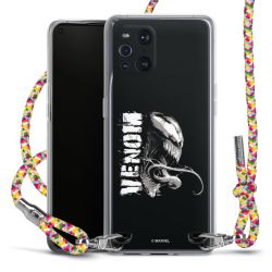 New Carry Case Transparent Stoff colourful/silber