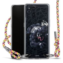 New Carry Case Transparent Stoff colourful/silber