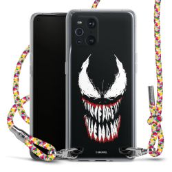 New Carry Case Transparent Stoff colourful/silber