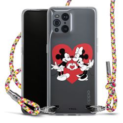 New Carry Case Transparent Stoff colourful/silber