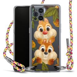 New Carry Case Transparent Stoff colourful/silber