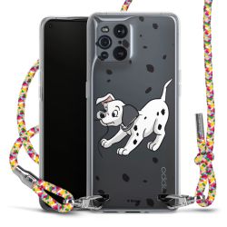 New Carry Case Transparent Stoff colourful/silber