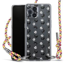 New Carry Case Transparent Stoff colourful/silber