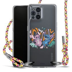 New Carry Case Transparent Stoff colourful/silber