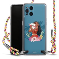 New Carry Case Transparent Stoff colourful/silber