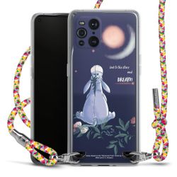 New Carry Case Transparent Stoff colourful/silber