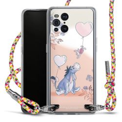 New Carry Case Transparent Stoff colourful/silber