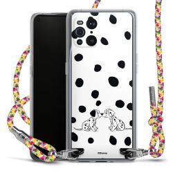 New Carry Case Transparent Stoff colourful/silber