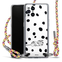 New Carry Case Transparent Stoff colourful/silber