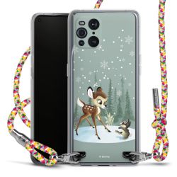 New Carry Case Transparent Stoff colourful/silber