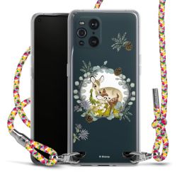 New Carry Case Transparent Stoff colourful/silber