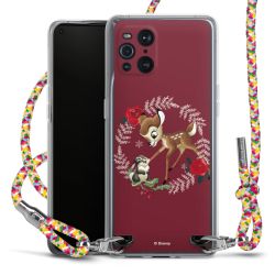 New Carry Case Transparent Stoff colourful/silber