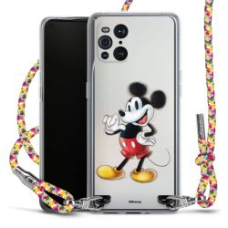 New Carry Case Transparent Stoff colourful/silber