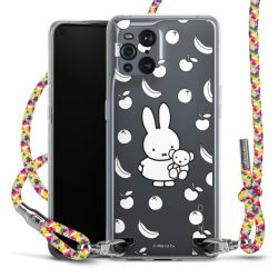 New Carry Case Transparent Stoff colourful/silber