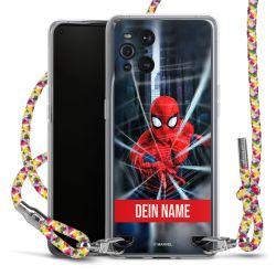 New Carry Case Transparent Stoff colourful/silber