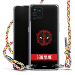 New Carry Case Transparent Stoff colourful/silber