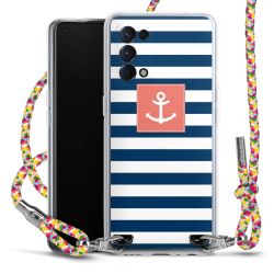 New Carry Case Transparent Stoff colourful/silber