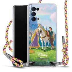 New Carry Case Transparent Stoff colourful/silber