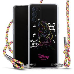 New Carry Case Transparent Stoff colourful/silber