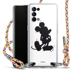 New Carry Case Transparent Stoff colourful/silber