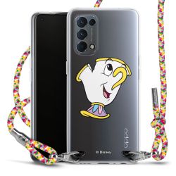 New Carry Case Transparent Stoff colourful/silber