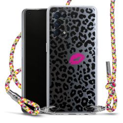 New Carry Case Transparent Stoff colourful/silber