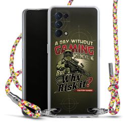 New Carry Case Transparent Stoff colourful/silber