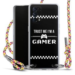 New Carry Case Transparent Stoff colourful/silber