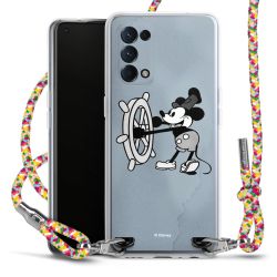 New Carry Case Transparent Stoff colourful/silber