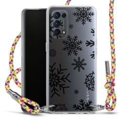 New Carry Case Transparent Stoff colourful/silber