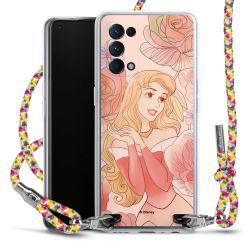 New Carry Case Transparent Stoff colourful/silber