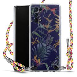 New Carry Case Transparent Stoff colourful/silber