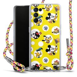 New Carry Case Transparent Stoff colourful/silber