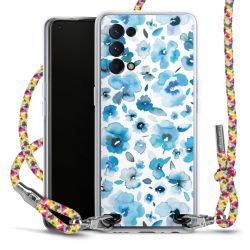 New Carry Case Transparent Stoff colourful/silber