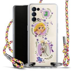 New Carry Case Transparent Stoff colourful/silber