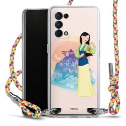 New Carry Case Transparent Stoff colourful/silber