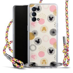 New Carry Case Transparent Stoff colourful/silber