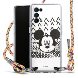 New Carry Case Transparent Stoff colourful/silber