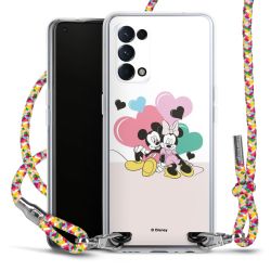 New Carry Case Transparent Stoff colourful/silber