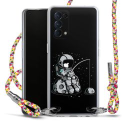 New Carry Case Transparent Stoff colourful/silber