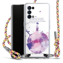 New Carry Case Transparent Stoff colourful/silber