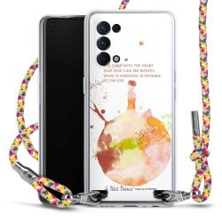 New Carry Case Transparent Stoff colourful/silber