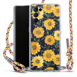 New Carry Case Transparent Stoff colourful/silber