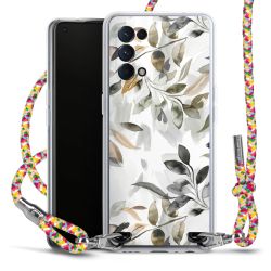 New Carry Case Transparent Stoff colourful/silber