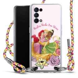 New Carry Case Transparent Stoff colourful/silber