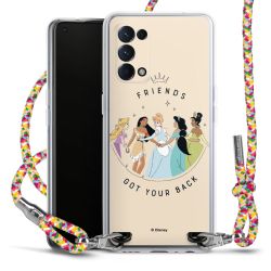 New Carry Case Transparent Stoff colourful/silber