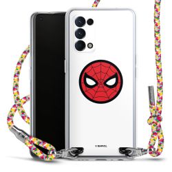 New Carry Case Transparent Stoff colourful/silber