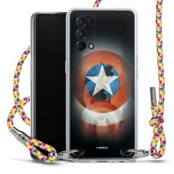 New Carry Case Transparent Stoff colourful/silber