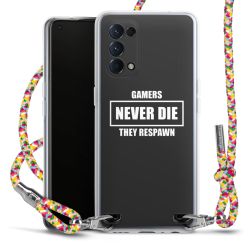 New Carry Case Transparent Stoff colourful/silber