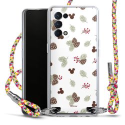 New Carry Case Transparent Stoff colourful/silber